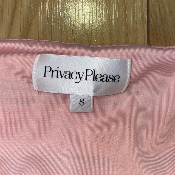 Privacy Please Pink Norman Body Suit - Flamingo - Picture 10 of 12